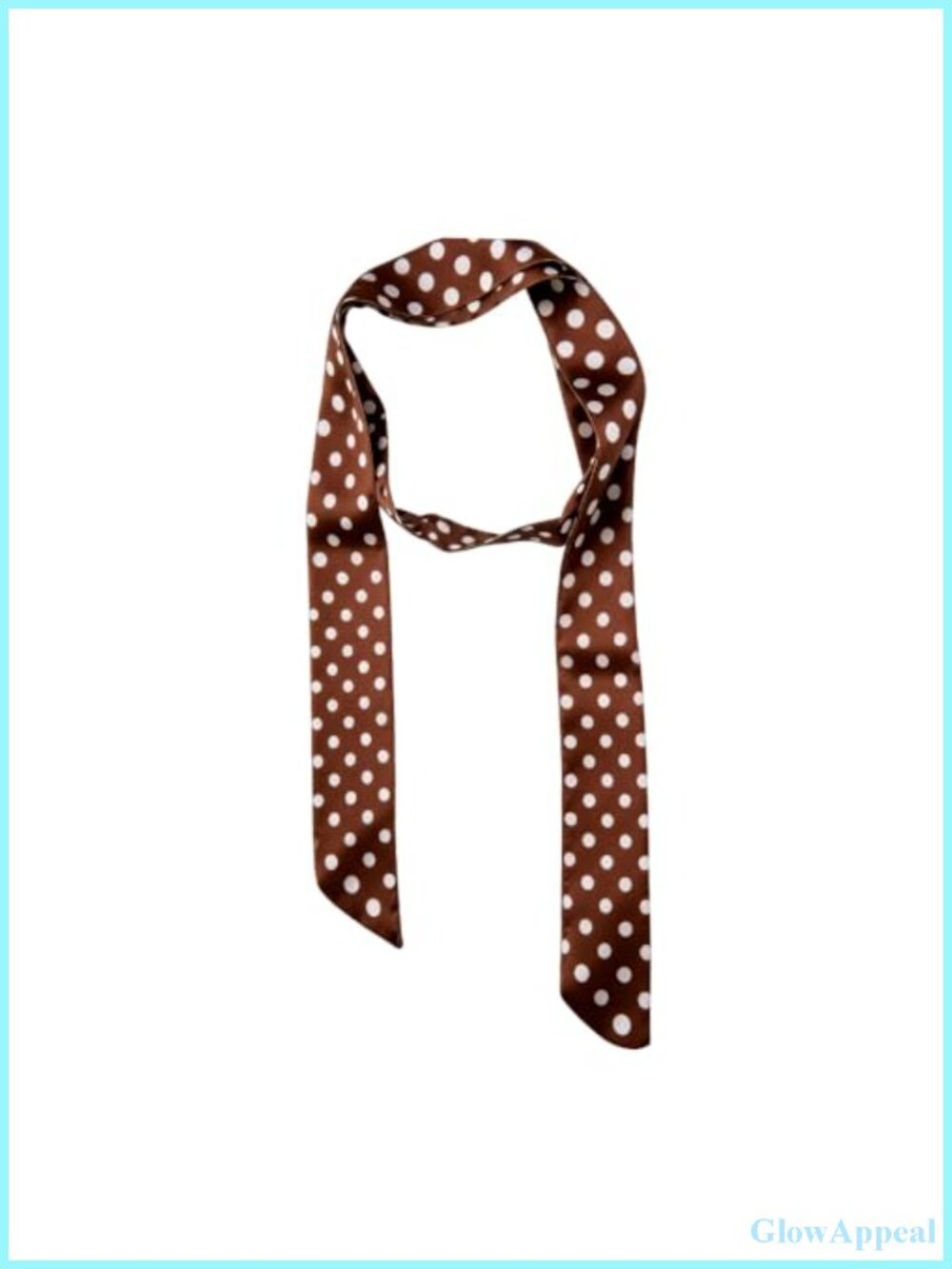 Extra Long Silk Skinny Scarf for Women Neck Head Hair Wrap